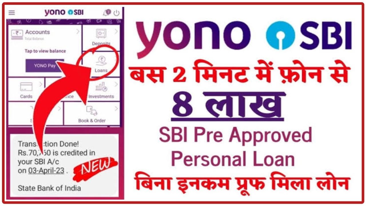 SBI YONO Personal Loan 2024
