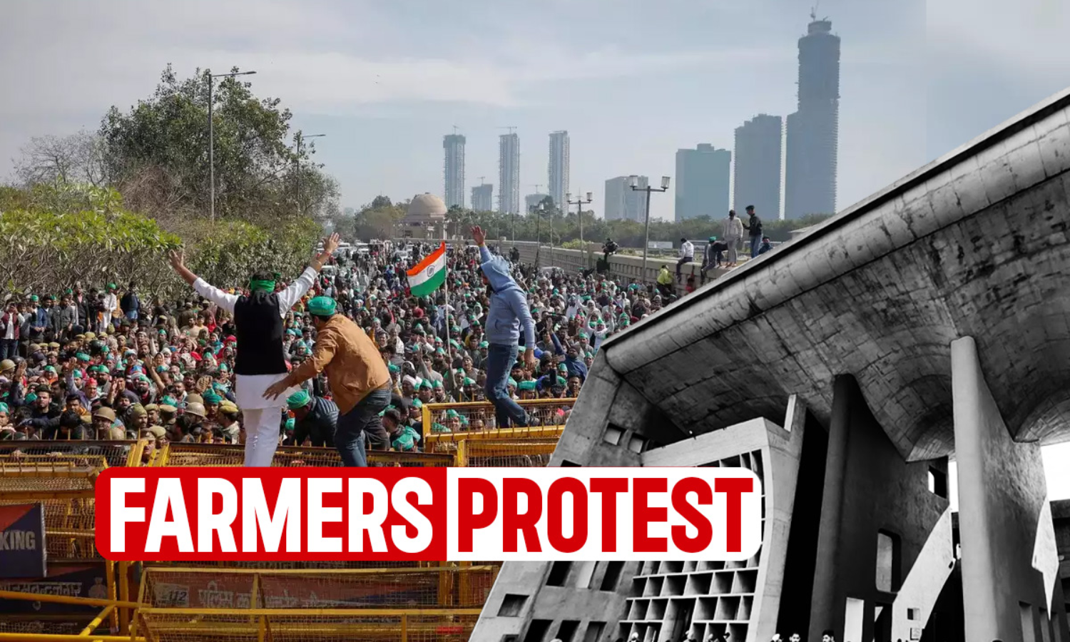 farmer protest seizure of property and bank accounts of farmer leaders