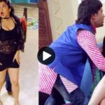 Seeing Amrapali's hot style in a small nighty, Nirahua went out of control, took her to the room and had a tremendous romance, watch video: