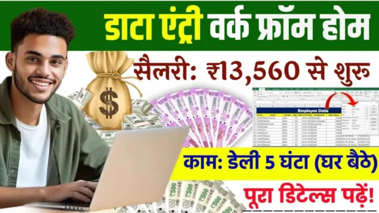 Data Entry Work From Home Salary