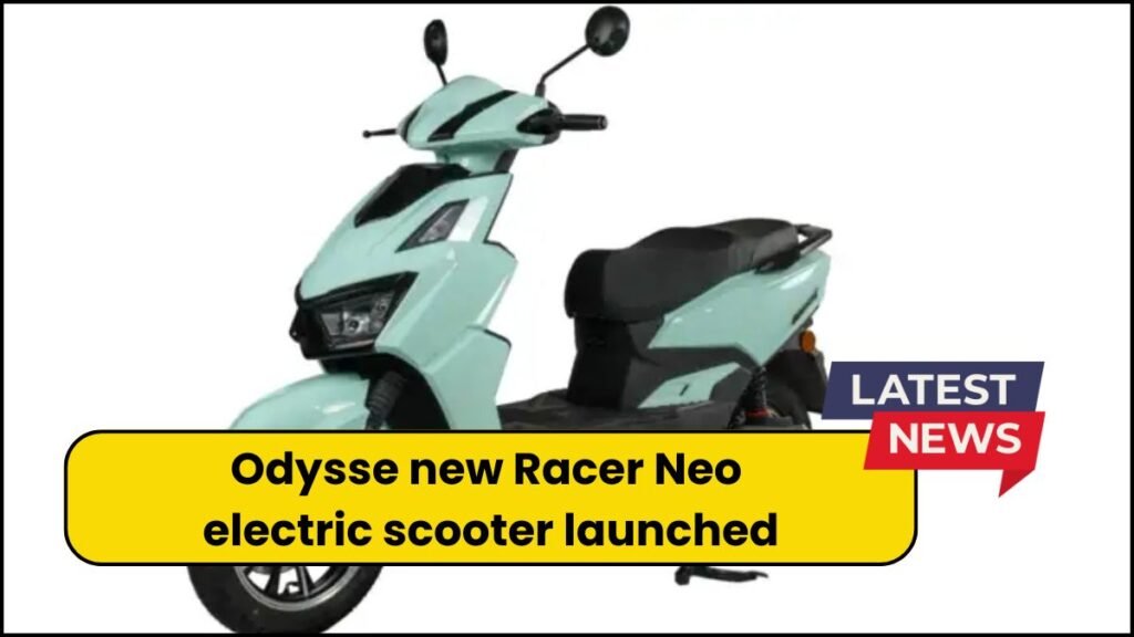 Odysse new Racer Neo electric scooter launched