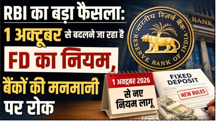 RBI New Rule 2026: RBI ने दिया सभी ग्राहकों को बड़ा तोहफा, अब सबको मिलेगा एक समान फयदा…